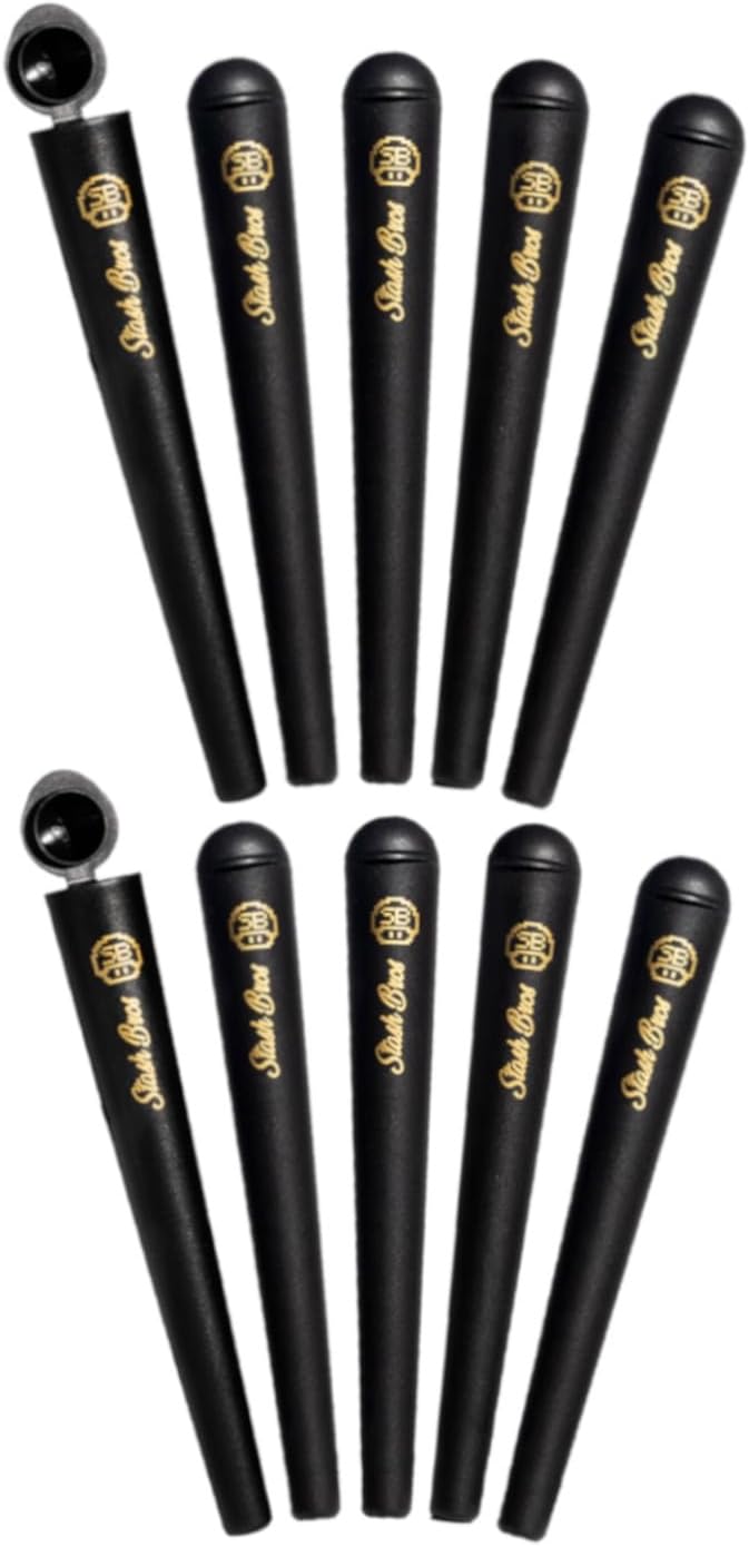 Stash Bros Airtight Storage Tubes (10 Pack)