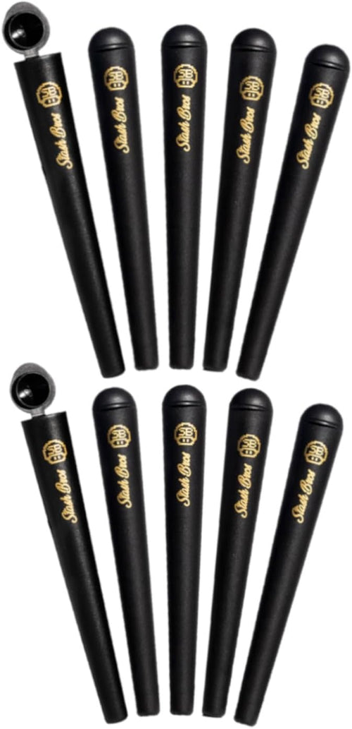 Stash Bros Airtight Storage Tubes (10 Pack)
