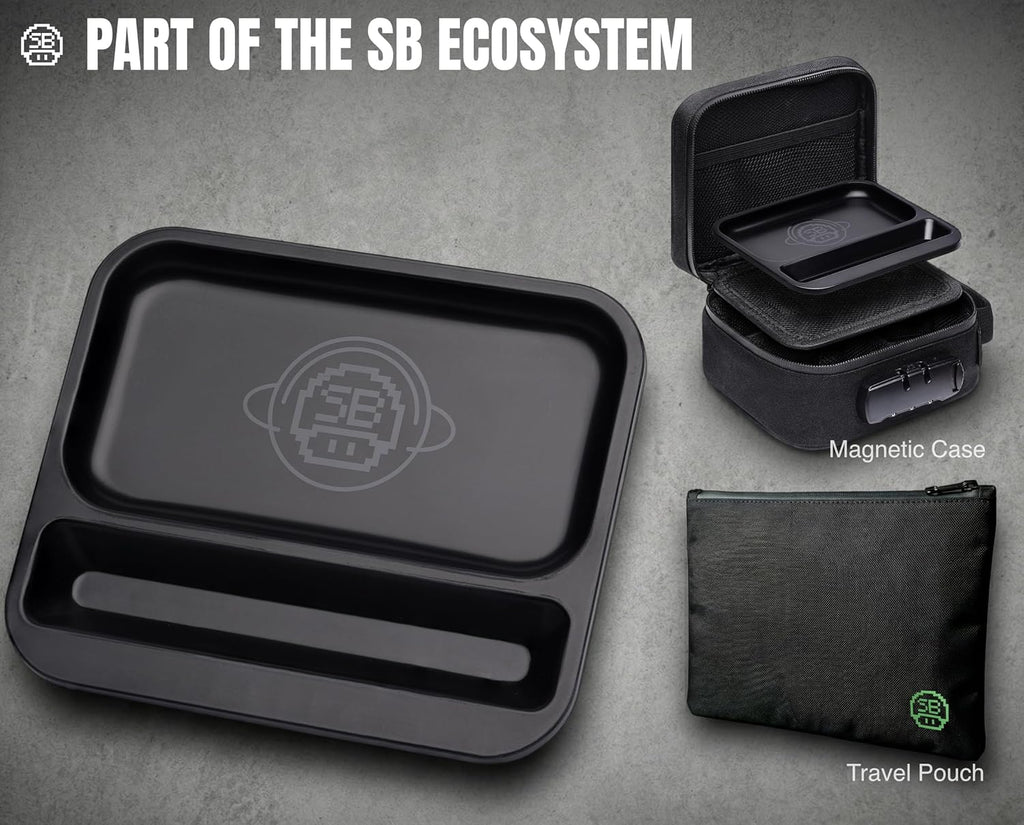 Stash Bros Travel Rolling V-Tray