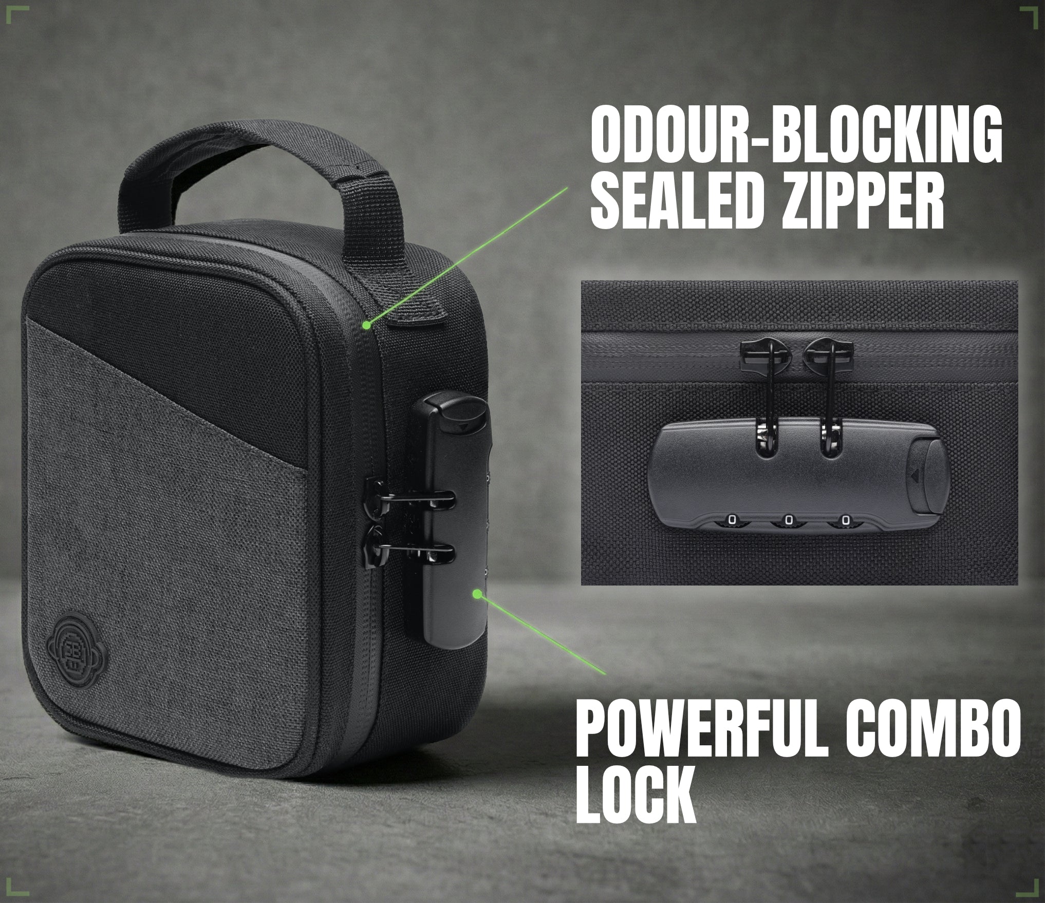 Stash Bros Magnetic Case Smell Proof Storage System.