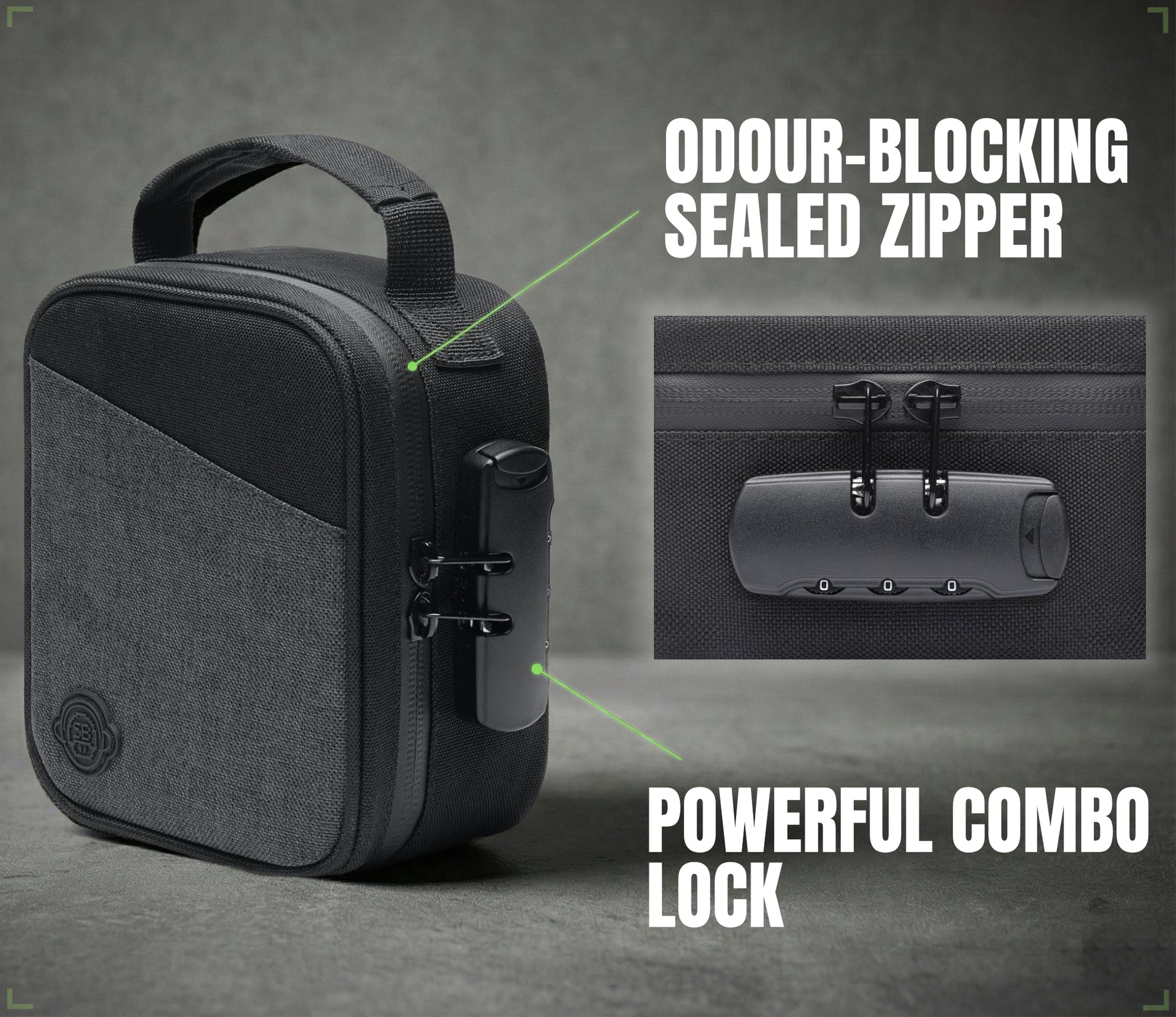 Stash Bros Magnetic Case Smell Proof Storage System.