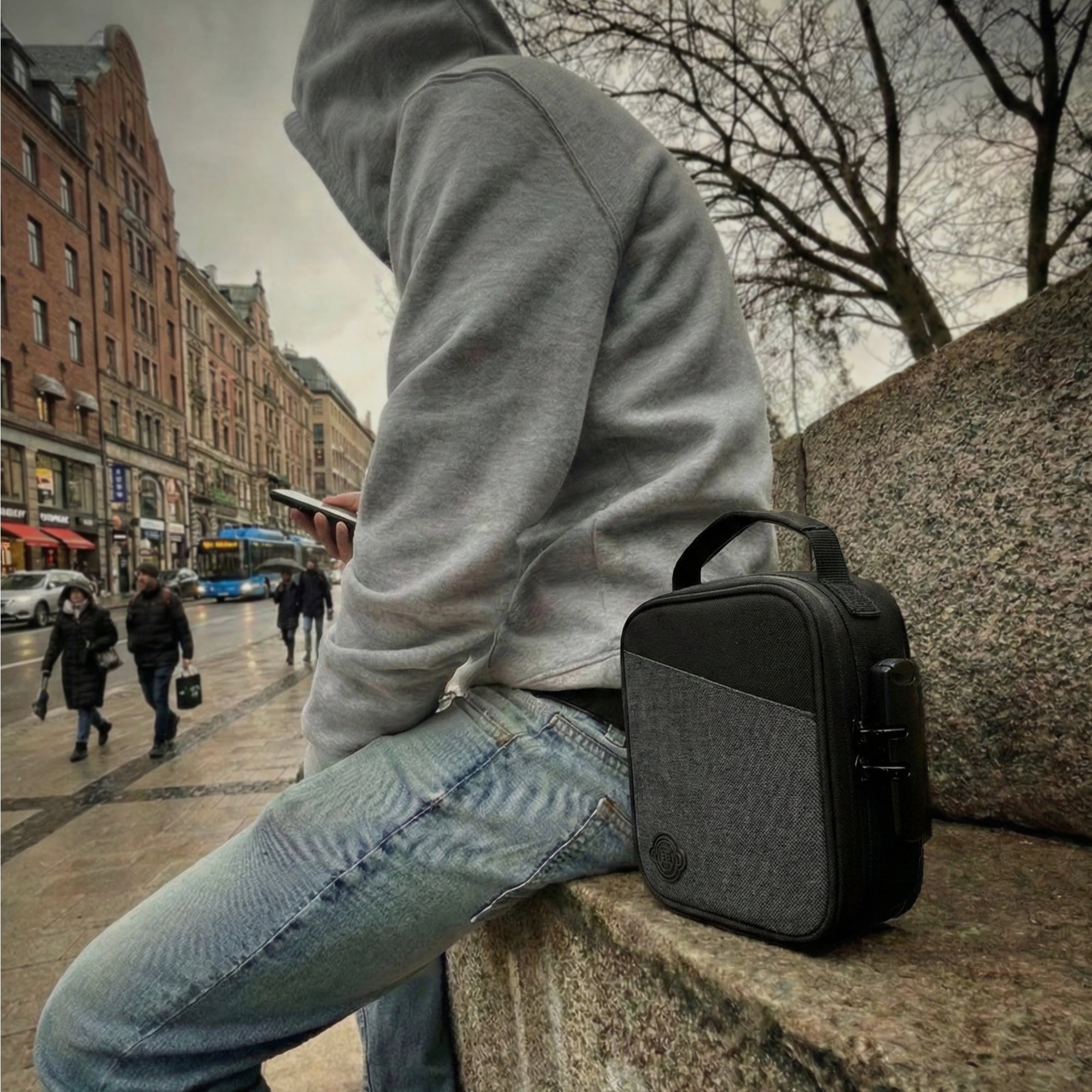 Stash Bros Magnetic Case Smell Proof Storage System.